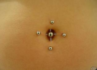 Double Navel Piercing Jewelry Bar Ring And Pictures Multiple Double Navel Piercing