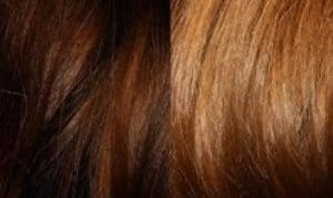 how does hydrogen peroxide lighten hair