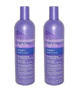 hair shampoo gray purple